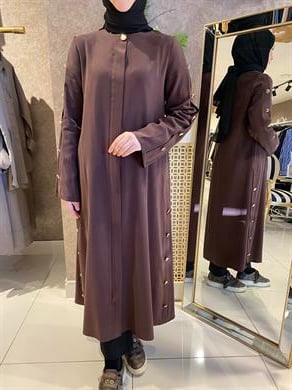 Beyza tencel kap kahve