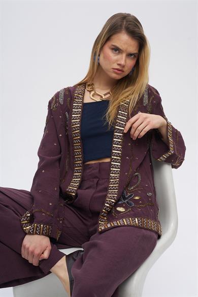 Orfeo Negro kimono bordo