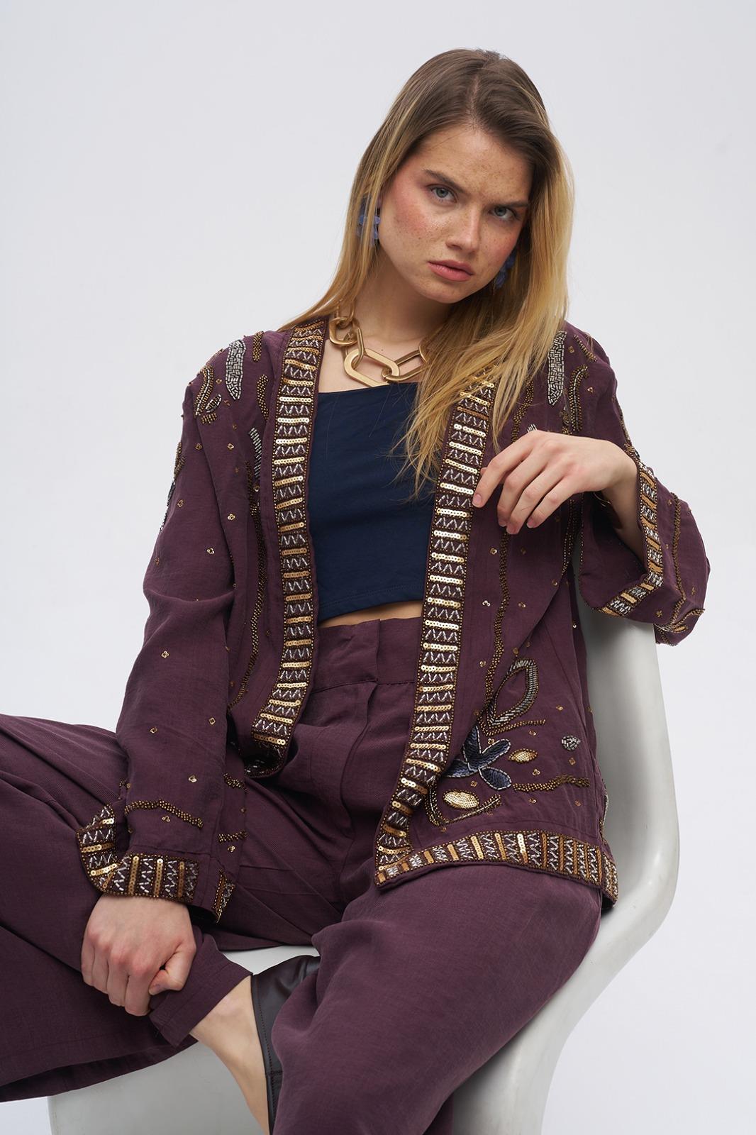 Orfeo Negro kimono bordo