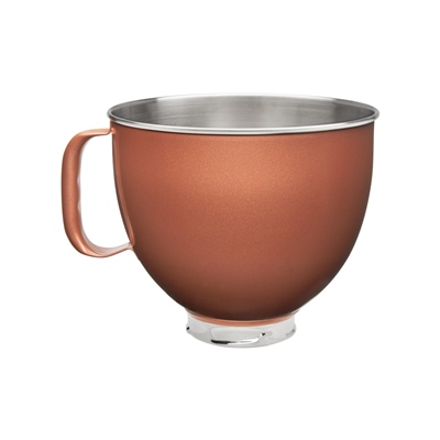 4,8 L Stand Mikser İçin Paslanmaz Çelik Kase Copper Pearl-5KSM5SSBCE