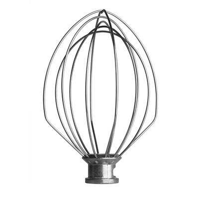Ağır Hizmet Tipi 4,8 L Stand Mikser İçin Paslanmaz Çelik Çırpma Teli - 5K5A2WW