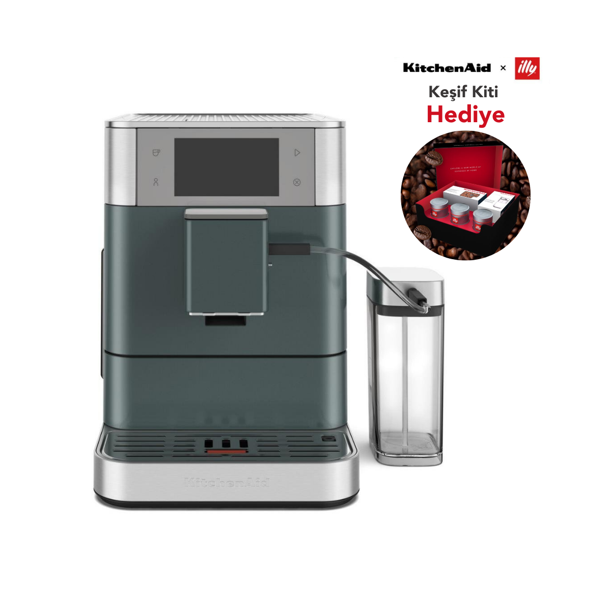 KitchenAid Tam Otomatik Espresso Makinesi KF8 - 5KES8558