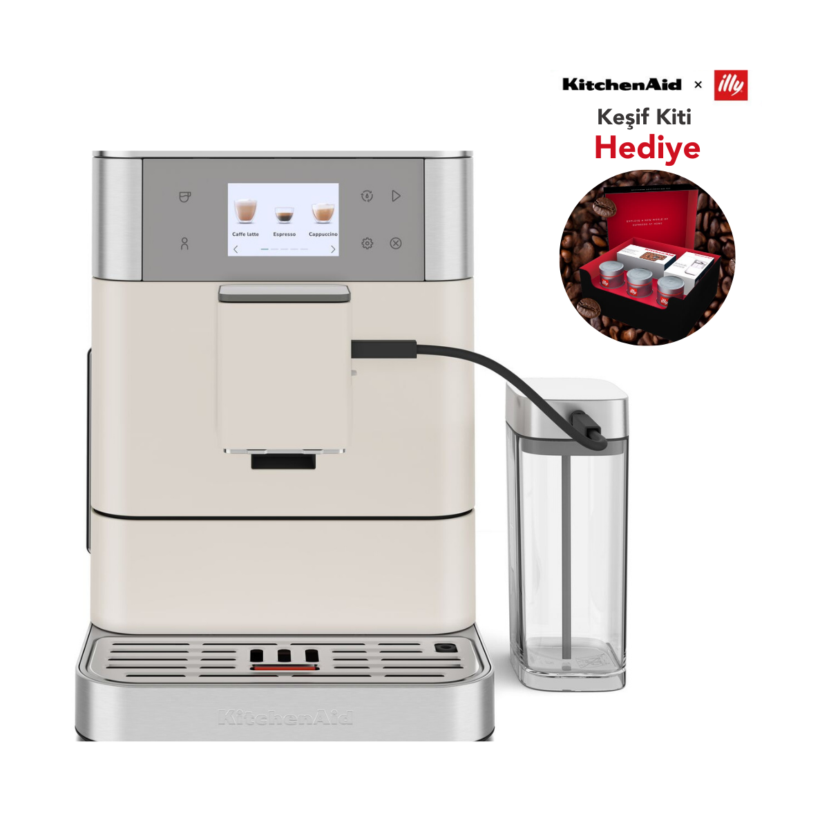 KitchenAid Tam Otomatik Espresso Makinesi KF7 - 5KES8557