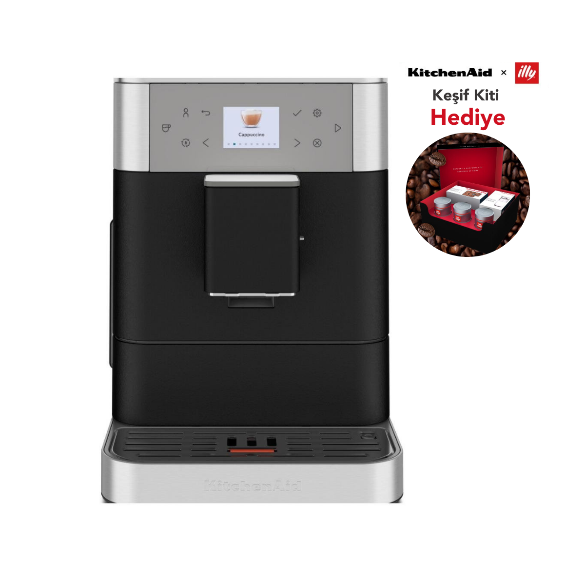 KitchenAid Tam Otomatik Espresso Makinesi KF6 - 5KES8556