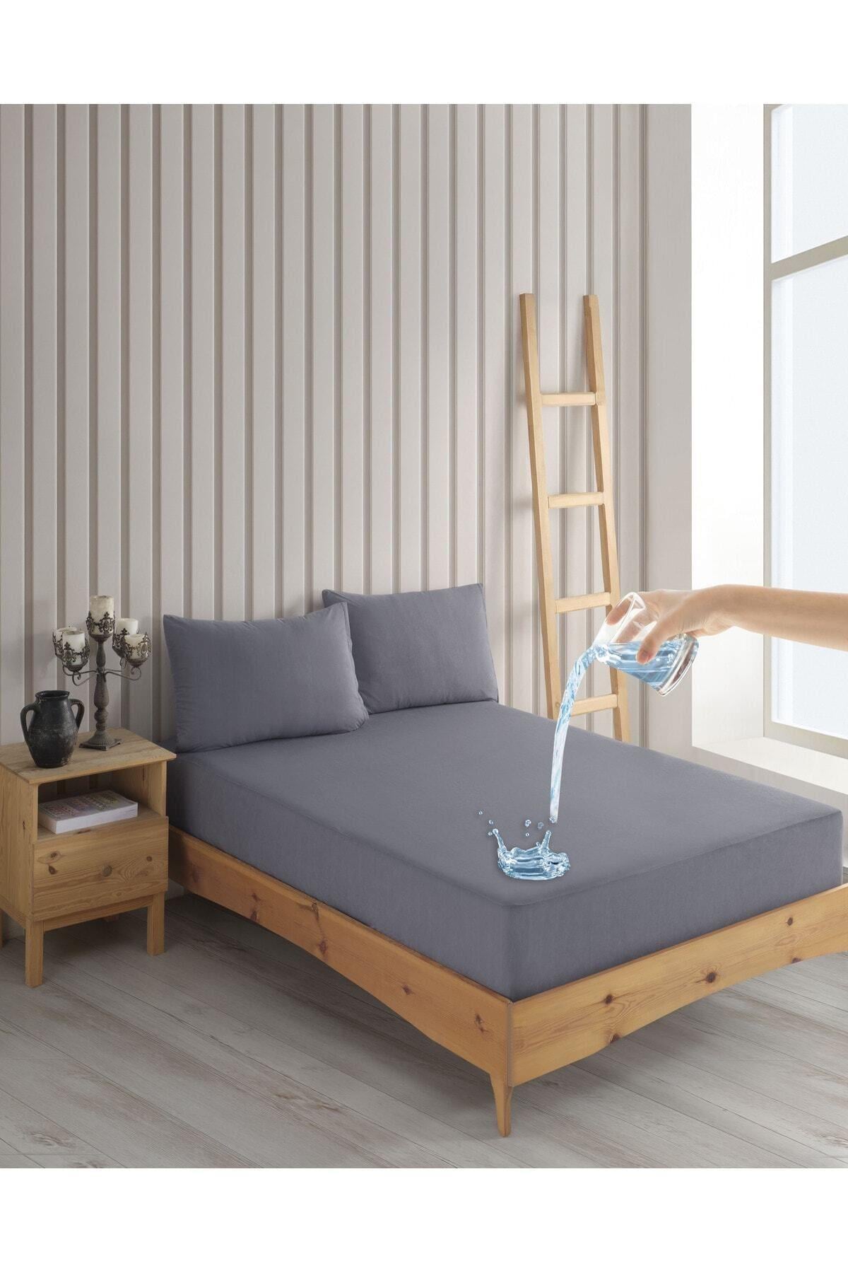 Mikro Fitted Sıvı Geçirmez Renkli Yatak Alezi Renkli Alez Çarşaf