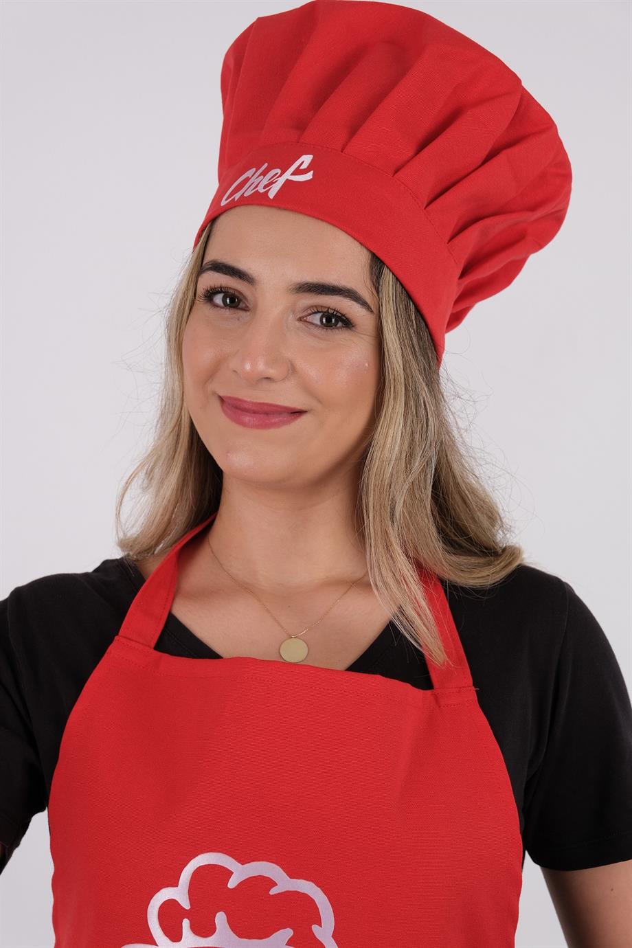 Sevilya Şapka (chef mutfak önlük şapkası)