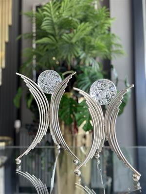 2Lİ BÜYÜK ÇAPRAZ KÜRE-GÜMÜŞ