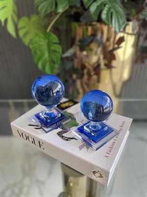 2Lİ CAM KÜRE – MAVİ
