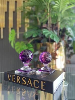 2Lİ CAM KÜRE – MOR