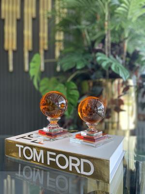 2Lİ CAM KÜRE – TURUNCU