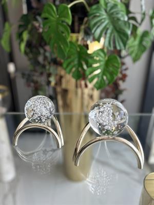 2Lİ EĞRİ AYAK KÜRE - KROM