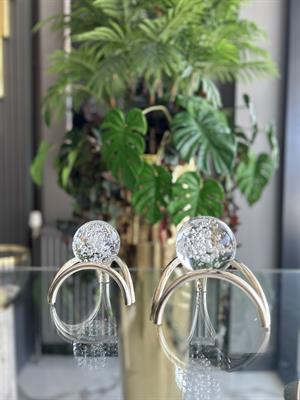 2Lİ EĞRİ AYAK KÜRE - KROM