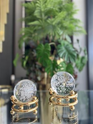 2Lİ NOKTALI METAL KÜRE - GOLD