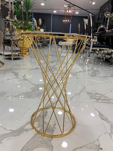3LÜ POTA GOLD ZİGON SEHPA