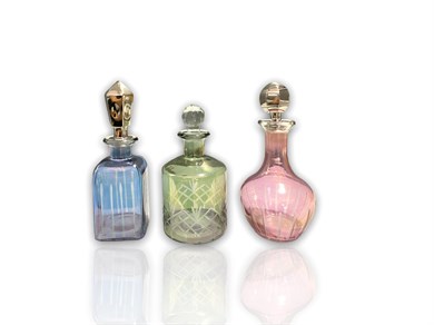 Dekoratif Cam Şişe |17.5x9Cm