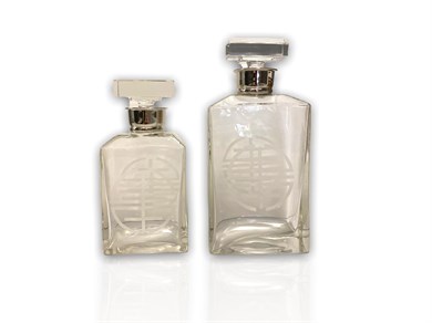 Dekoratif Cam Şişe |24.5x11.5Cm