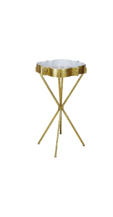 Metal Gold Sehpa Küçük Boy |69Cm