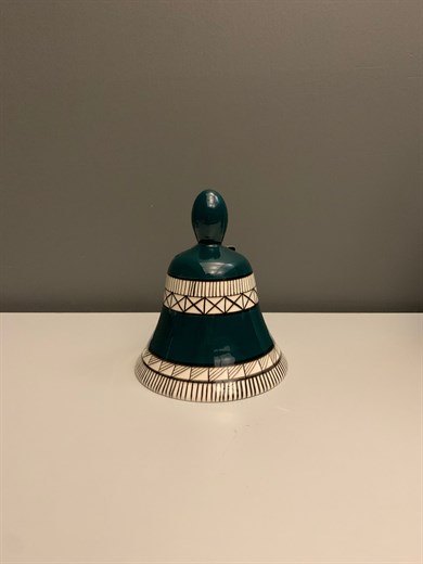 PETROL YEŞİLİ SERAMİK EL BOYAMASI ÇAN