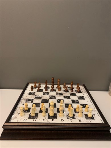 SATRANÇ TAKIMI AHŞAP