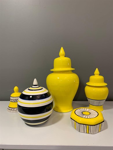 SERAMİK EL BOYAMASI ÇAN