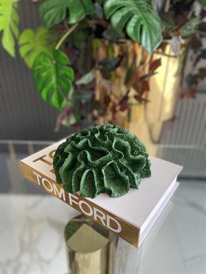 YEŞİL POLYESTER MERCAN