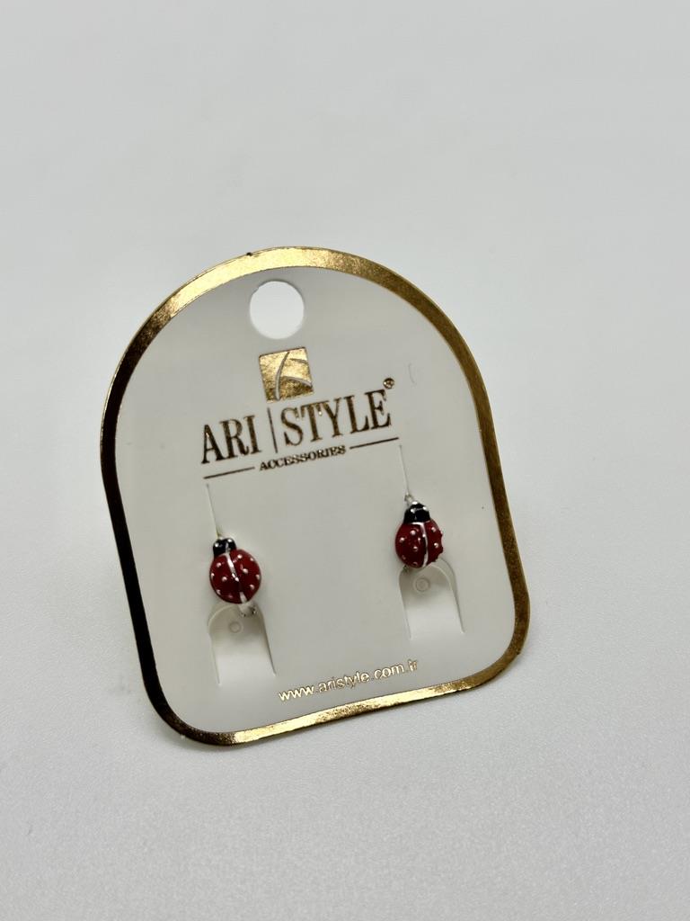 14K Altın Kaplama Taşlı Küpe BZ0428
