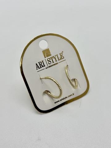14K Altın Kaplama Taşlı Küpe BZ0248
