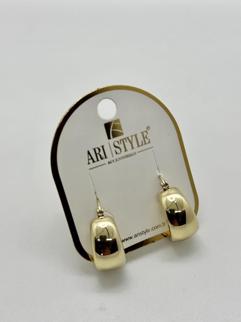 14K Altın Kaplama Taşlı Küpe BZ0278
