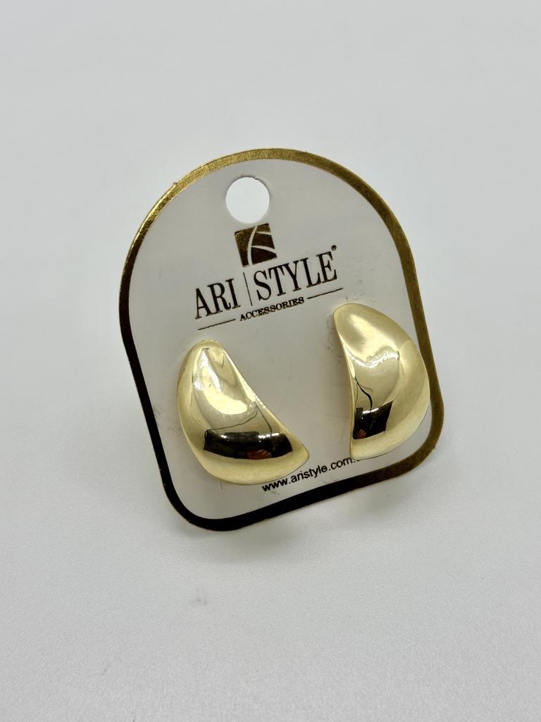 14K Altın Kaplama Taşlı Küpe BZ0334
