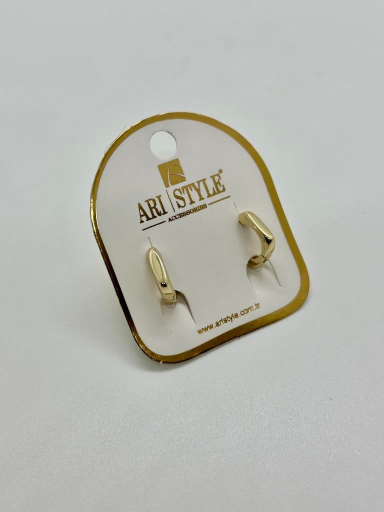 14K Altın Kaplama Taşlı Küpe BZ0653