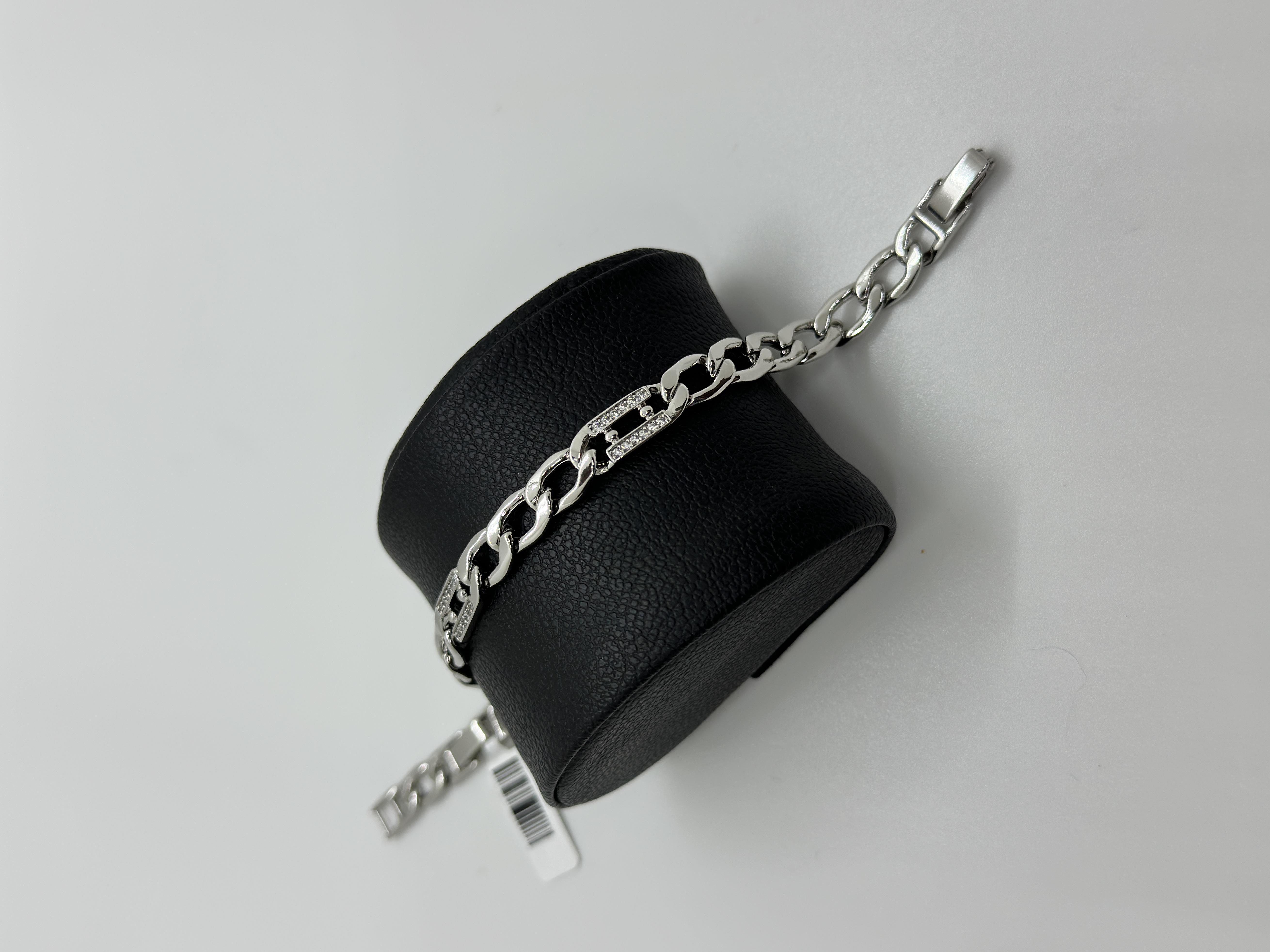 Rodyum (Beyaz) Altın Kaplama Taşlı Bileklik BZ2385
