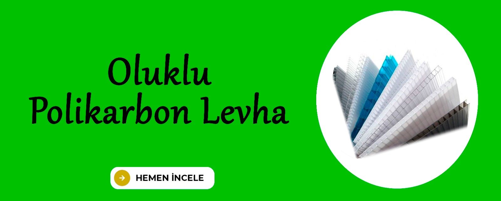 Oluklu Polikarbon Levha