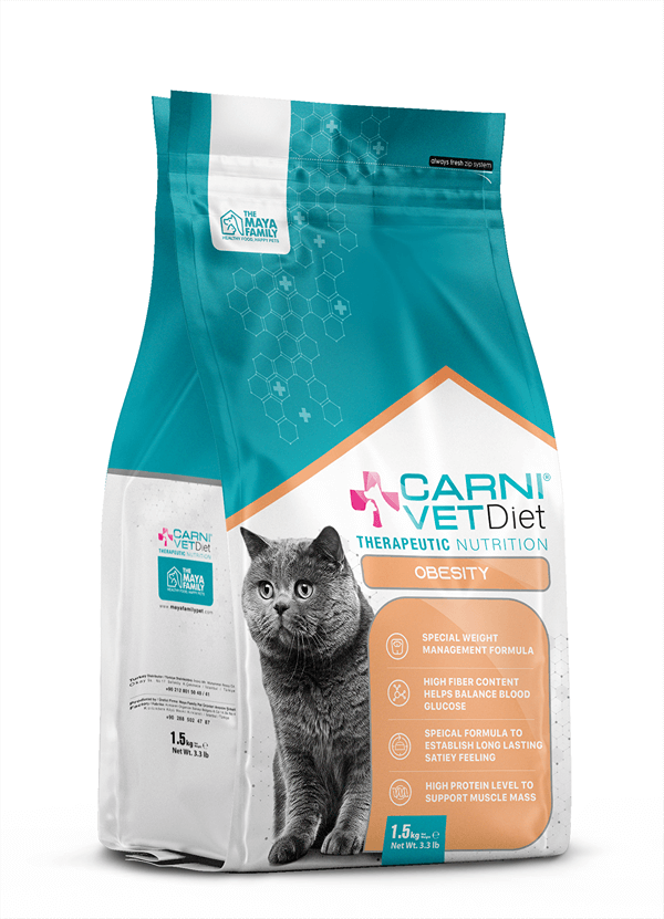 Carni Vet Diet Kedi Obesity Yetişkin 1,5 Kg 
