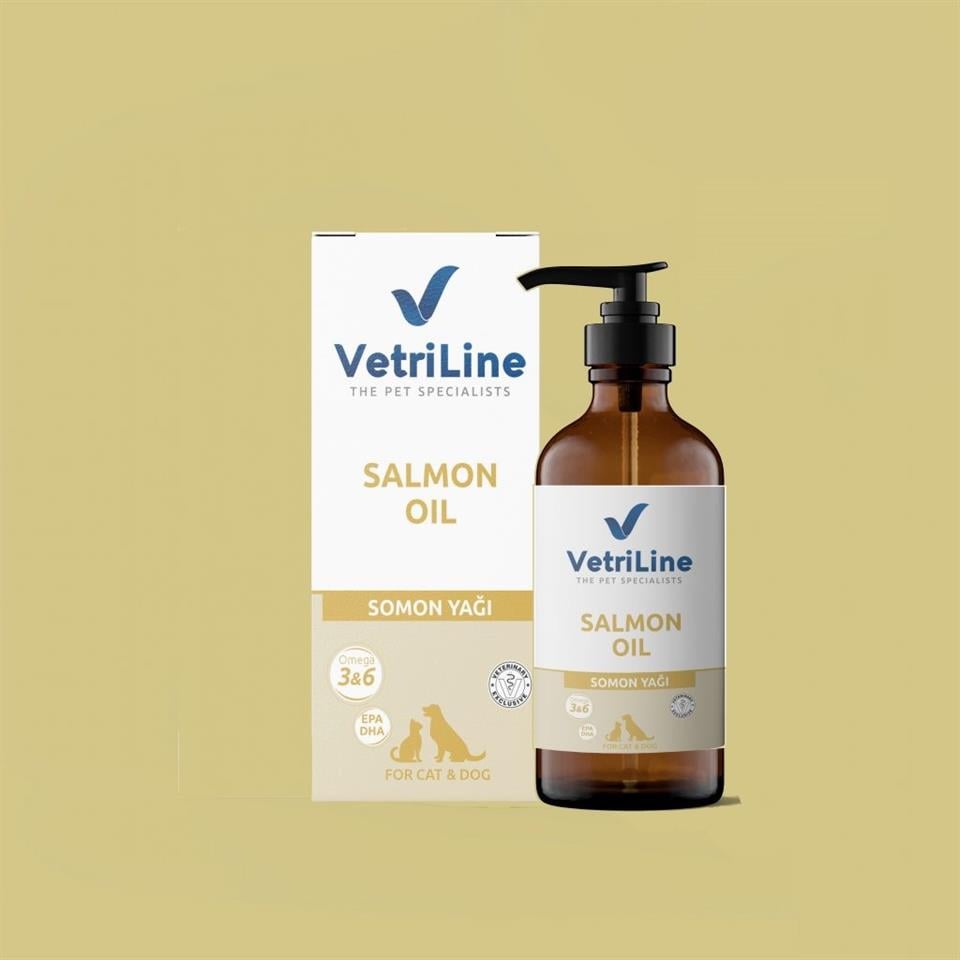 Vetriline Cat & Dog Salmon Oıl (kedi Ve Köpek Somon Balık Yağı)