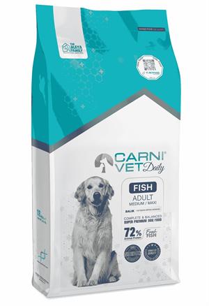 Carni Vet Daily Köpek Balıklı Yetişkin Medium&Maxi 12 Kg