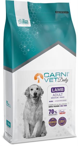 Carni Vet Daily Köpek Kuzu Yetişkin Medium&Maxi 12 Kg