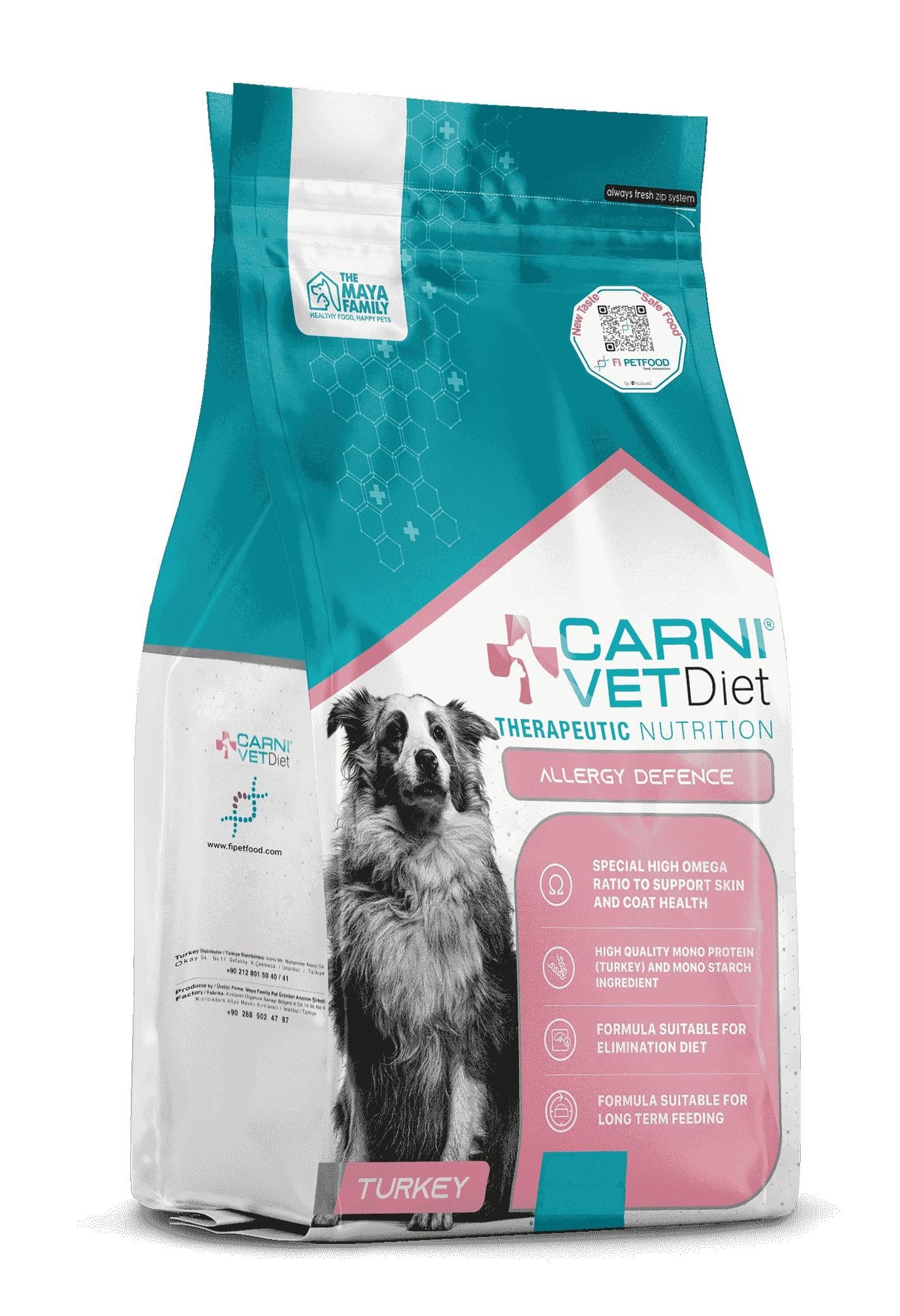 Carni Vet Diet Allergy Defense Hindi Yetişkin Köpek Maması 12 Kg
