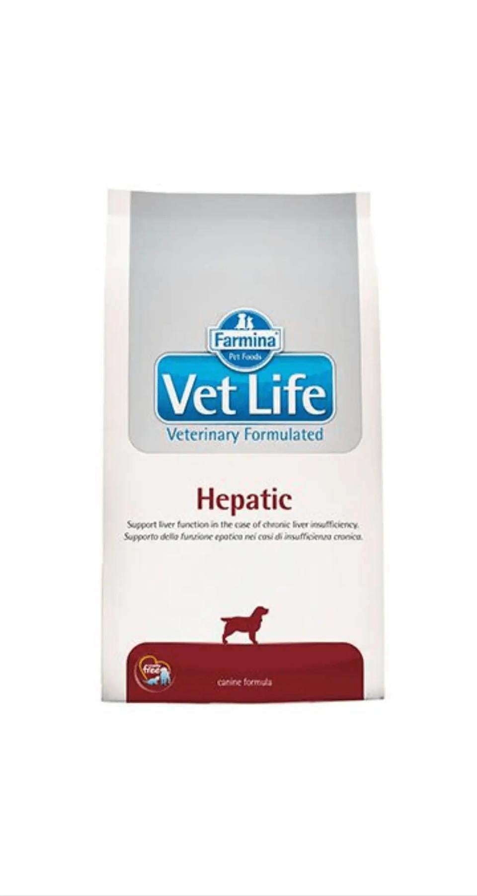 Vetlife Dog Hepatic 12 kg