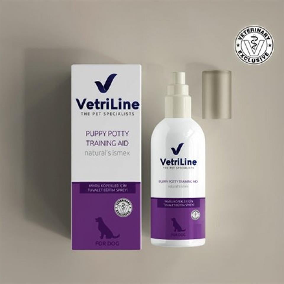 VETRILINE PUPPY POTTY TRAINING AID SPRAY (Yavru Köpek Tuvalet Eğitim Spreyi)