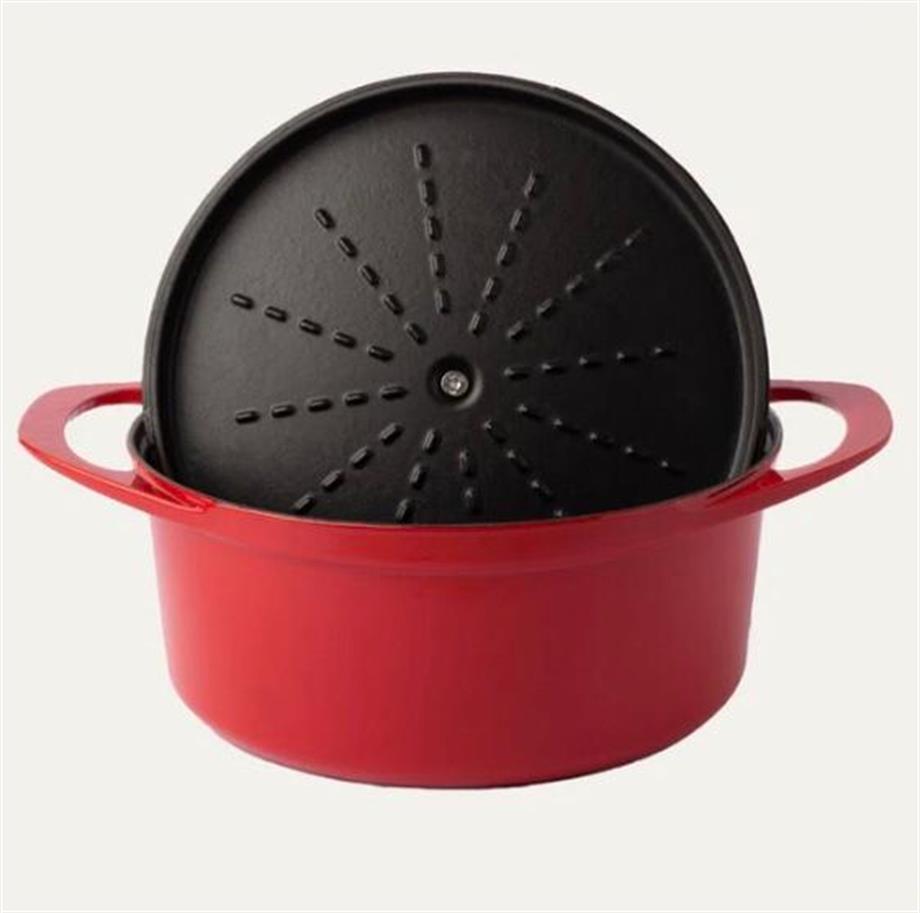 POTART Aroma Kapak Derin Döküm Tencere 24 cm. 