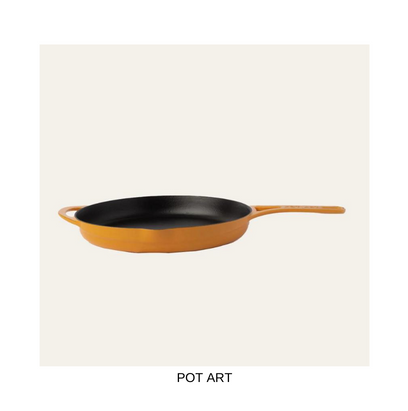 POTART Sunset Düz Döküm Tava 28 cm