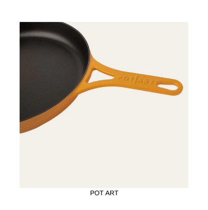 POTART Sunset Düz Döküm Tava 28 cm