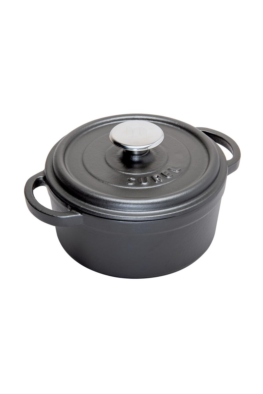 Sürel Aroma Kapak Derin Döküm Tencere 20 cm