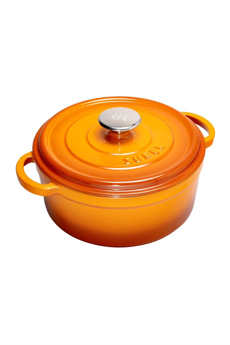 Sürel Aroma Kapak Derin Döküm Tencere 24 cm