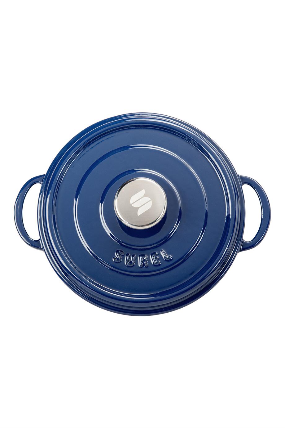 Sürel Aroma Kapak Derin Döküm Tencere 24 cm