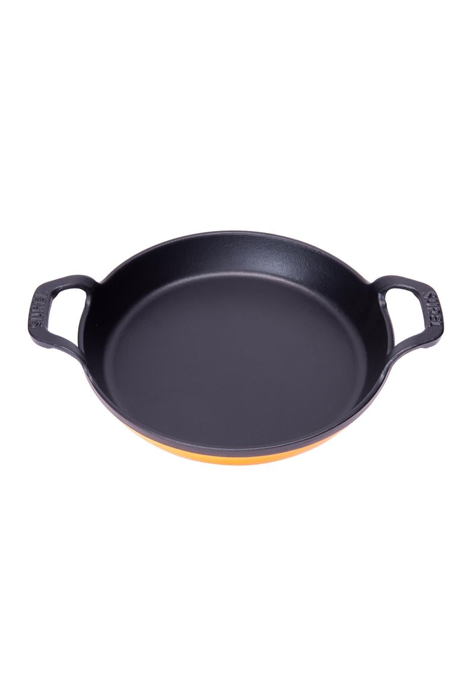 Sürel Yuvarlak Demir Döküm Sahan 22 cm