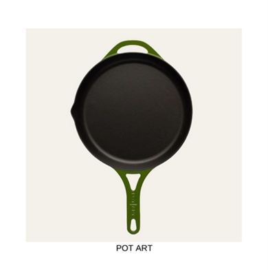 POTART Forest Düz Döküm Tava 28 cm