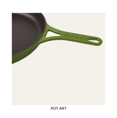 POTART Forest Düz Döküm Tava 28 cm