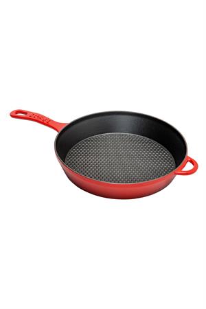 Sürel Cam Kapaklı Petek Yüzey Döküm Tava 28 cm