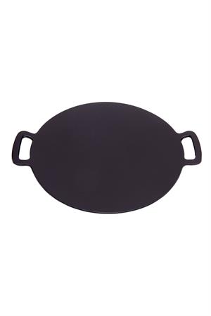 Sürel Çift Kulplu Demir Döküm Sunum Tabak 28 cm